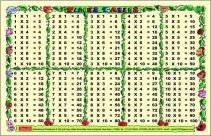 Scholars Hub Multiplication Tables (1 to 20)